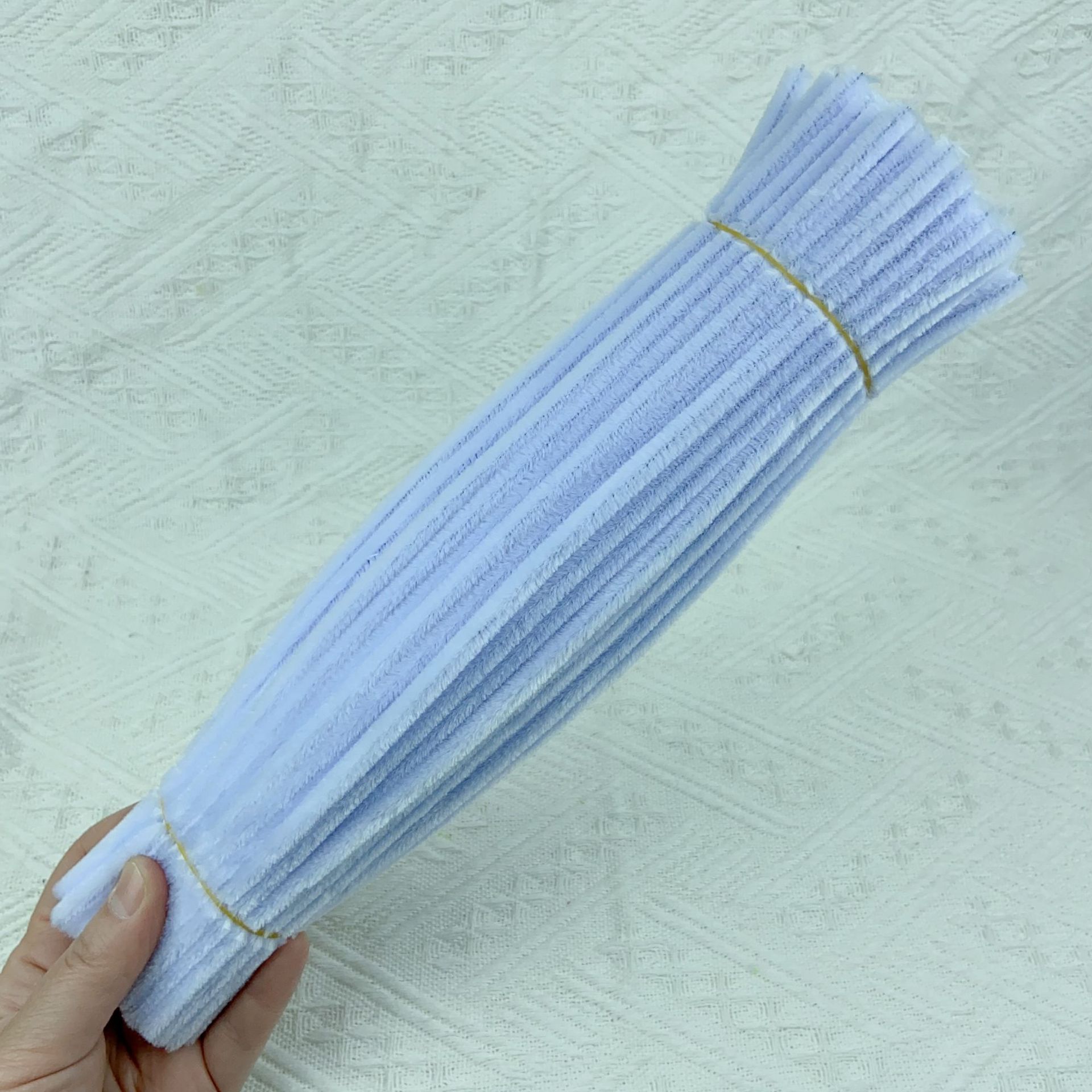 Twisted stick macaron color súper denso hecho a mano tiras de lana niños DIY juguetes educativos arte ramo paquete material al por mayor