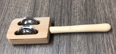 Kindergarten Orff instrumento de percusión registro 2 Bell 4 Bell 6 Bell tablero palillos traqueteo de la mano de juguete campana tambor de enseñanza de la escuela primaria ayudas