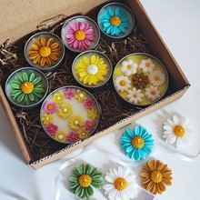 定制香薰蜡烛卧室室内香氛持久手工蜡烛大小铁罐造型精油蜡伴手礼