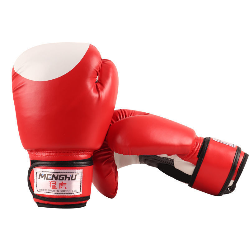 Fabricantes venta al por mayor adulto niños guantes de boxeo Sanda guantes entrenamiento Muay Thai Boxeo Fitness Suministros