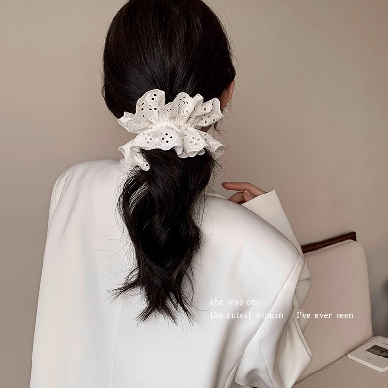 오프화이트 시시 머리끈 [업그레이드 모델]