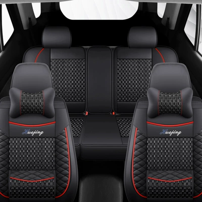 Seat cushion, seat cover – Four-Season Seven-Seater - 5-seats-ice-silk-black
