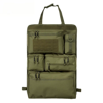 bag, Car storage bag/box - car-back-seat-organizer-bag-olive-green