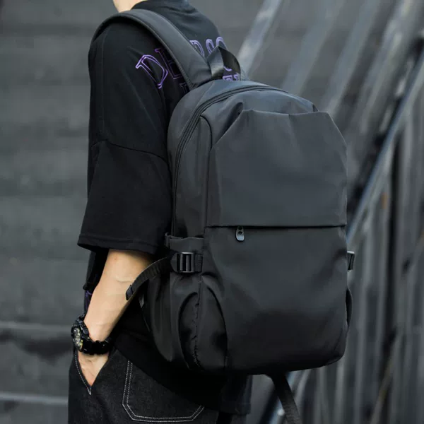 2026 New Style Backpack Men's Casual Large-Capacity Travel Bag Lightweight Student Computer Bag Commuter Travel School Bag
