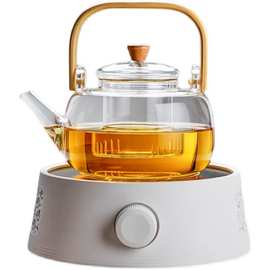 玻璃煮茶茶壶明火电陶炉防烫提梁泡茶透明煮水壶耐高温陈皮烧水壶
