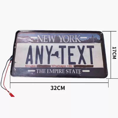 Us Standard License Plate Holder Lcd License Plate Protection Frame American and Canadian Car License Plate Frame Black Screen License Plate Frame (License plate holder/license plate holder) - black-film-single-card