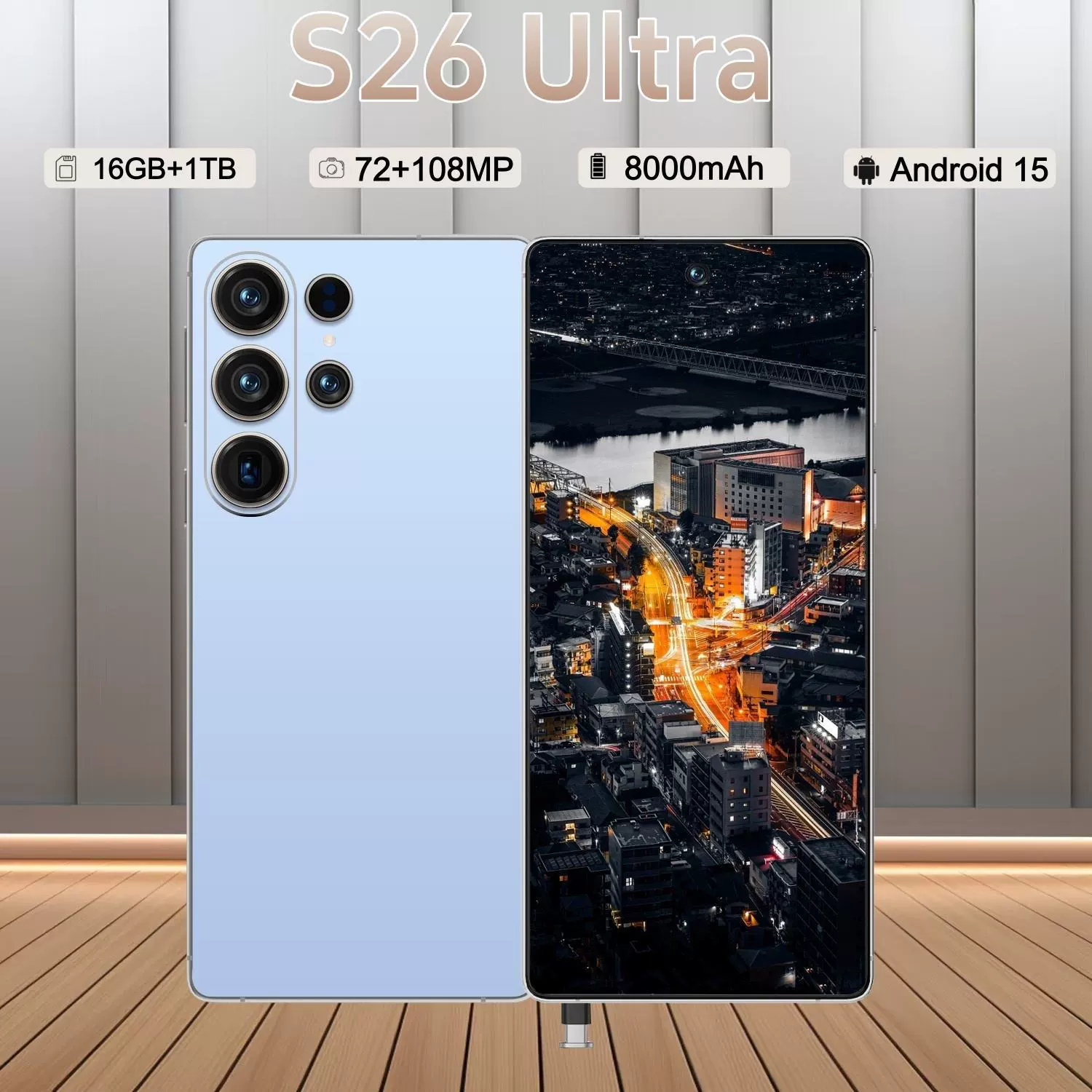 (Торговля через границу), мобильный телефон, S26, смартфон, 5G, 6.75 дюйма, (физические)