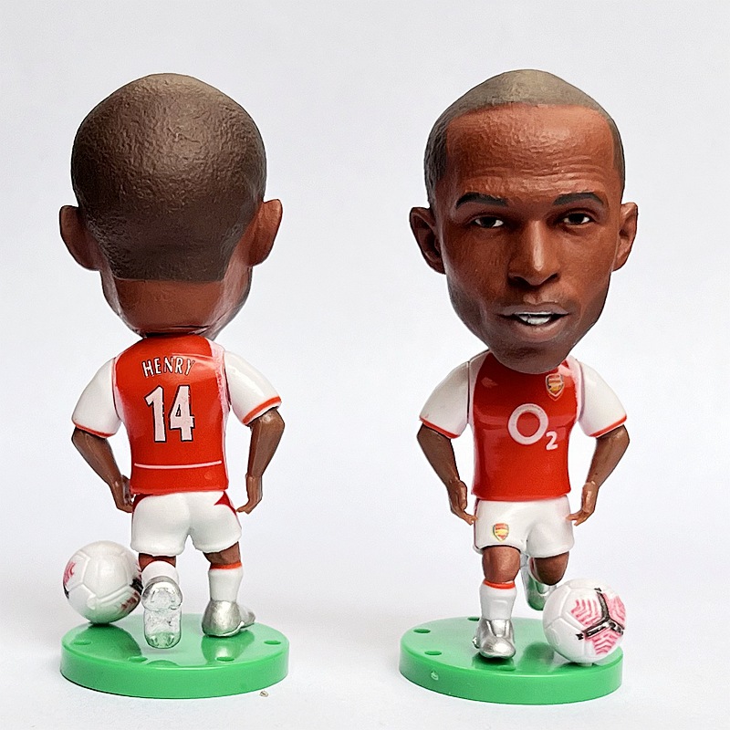 Jugador estrella Benzemahaland Vinicius C Ronaldo Messi Naymar Doll Mbappé Doll