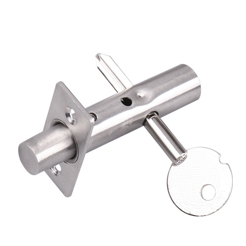 Channel lock simple installation pipe well lock access door invisible door lock fire door hidden lock fire pipe well lock core