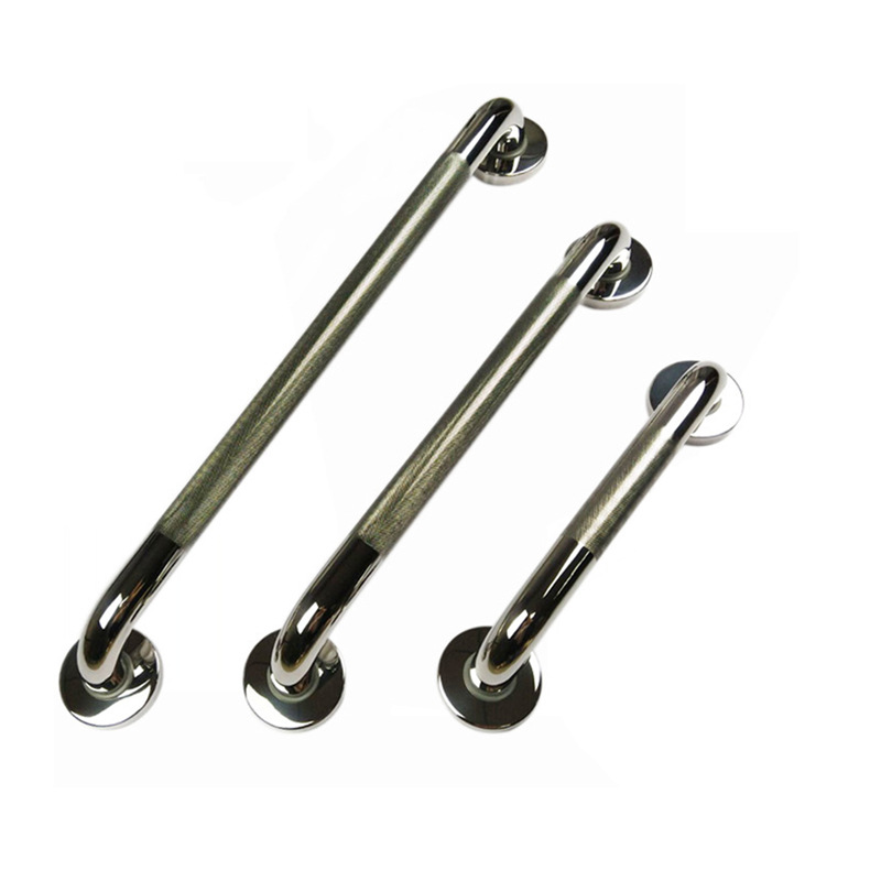 304 de acero inoxidable moleteado apoyabrazos Baño de malla de baño apoyabrazos de seguridad antideslizante apoyabrazos