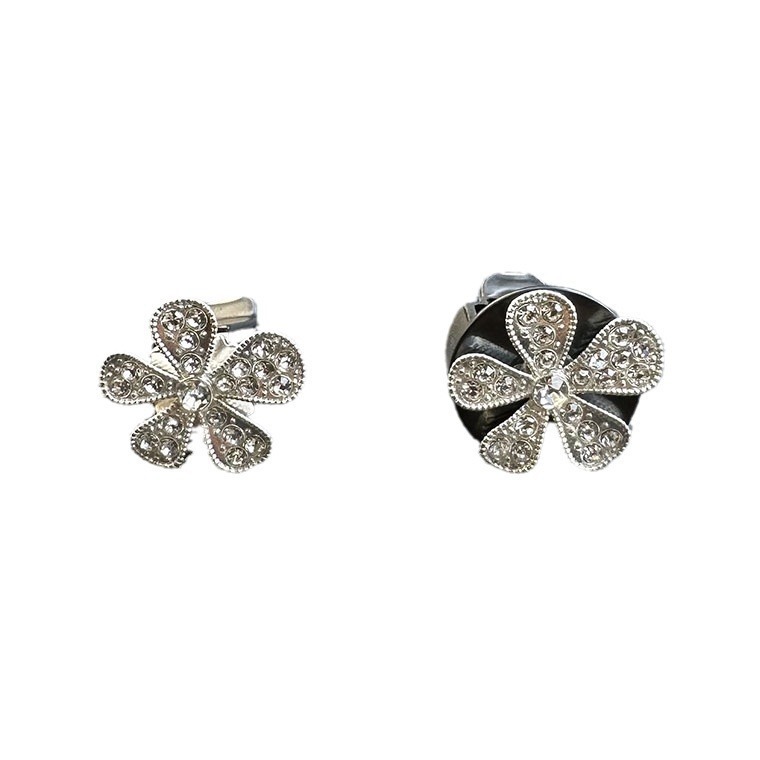 Comercio transfronterizo, coche, flores de cinco pétalos, diamantes completos, salida de aire de coche, clip de aromaterapia, decoración de salida de aire acondicionado