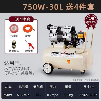 high-pressure air pump, 220V Hava kompressorları - upgraded-750w-30l-comes-with-a-four-piece-set