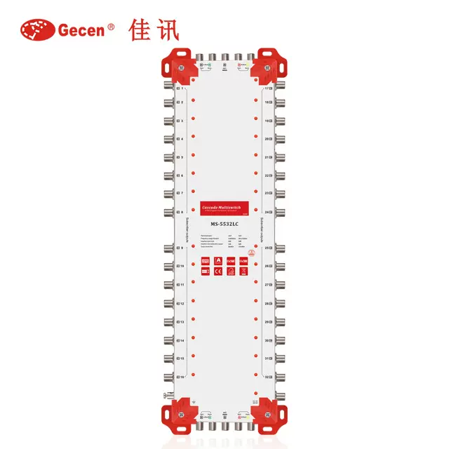 卫星5进32出多路信号切换开关5 in multiswitch 1sat+1ant input