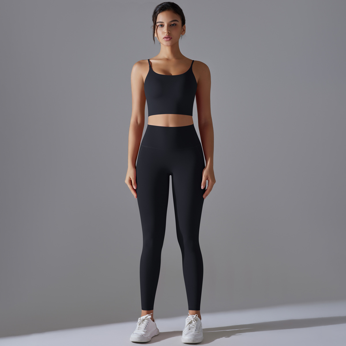 Nuevo tipo sin pantalones interiores, cintura alta, cadera, desnudez apretada, ropa interior, yoga, sujetadores deportivos, ropa de ejercicio