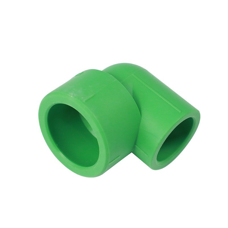 4 puntos 6 puntos tubería de agua de 1 pulgada fontanería accesorios de fusión en caliente conector de fábrica al por mayor accesorios de tubería PPR nuevo material de igual diámetro codo reductor