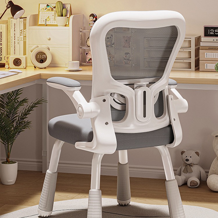 Silla de aprendizaje cómoda sedentaria, escuela secundaria, escuela primaria, escritorio en casa, tarea, silla de computadora de escritura elevadora para niños