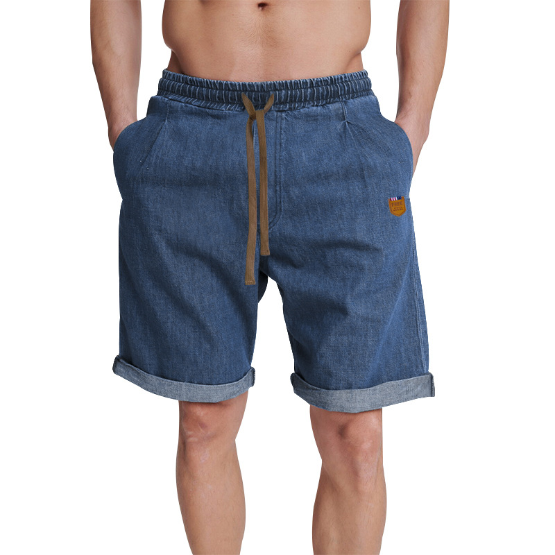 Summer New Casual Cashew Flower Men's Trendy Colored Simplified Shorts_mkmklike.com