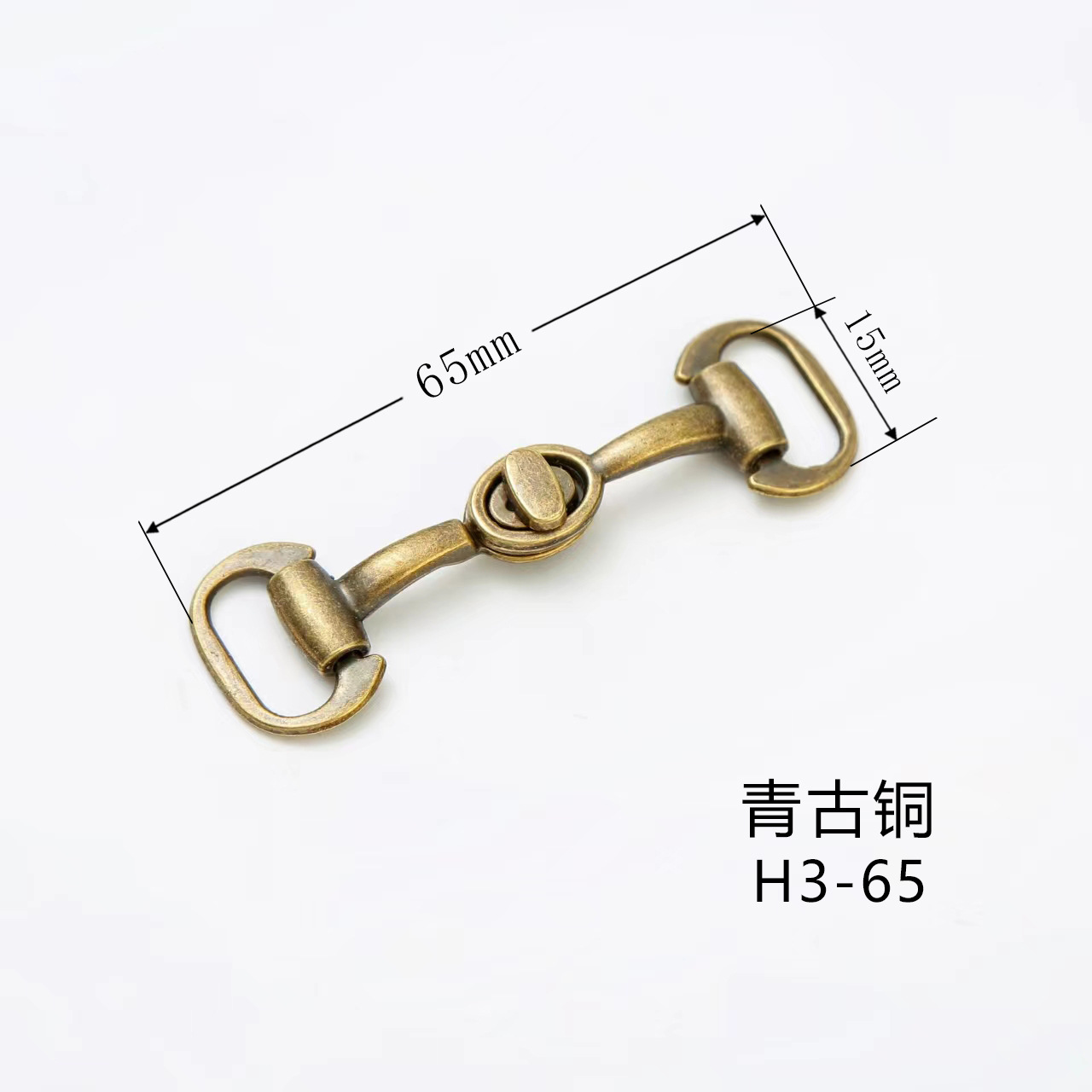 チャイナドレスの金属の一字のバックルの中国風のボタンの合金のdiyの縫い目のボタンの装飾は新しい中国式のロックの棒を掛けます。