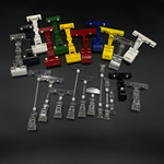 pop广告夹纸夹商场超市摆摊广告夹子双面机械夹促销牌拇指夹