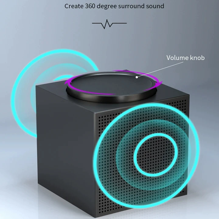 Новый мини-динамик Bluetooth беспроводной творческий маленький динамик ноутбук Настольный компьютер внешний громкоговоритель USB-динамик