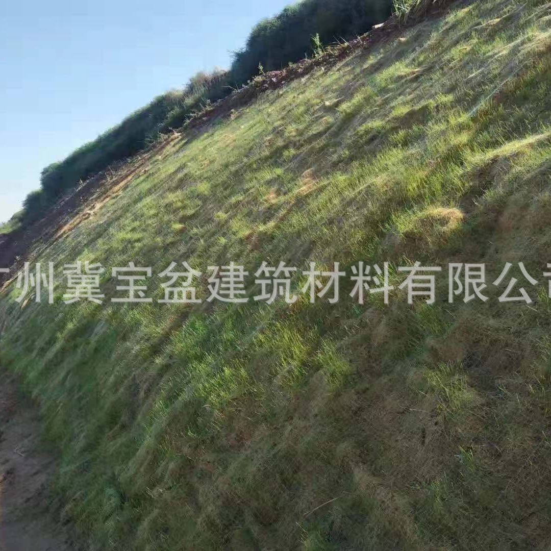 中山   植物纤维毯  椰丝生态毯  护坡
