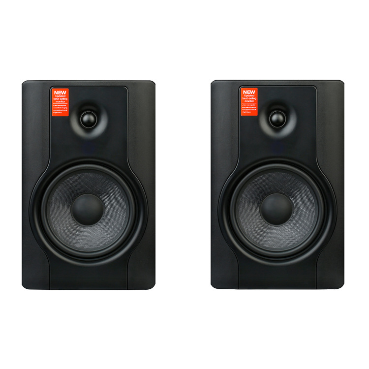 Altavoces de monitor activo BX8D2 + BT 8 pulgadas Home Theater Studio Grabación Altavoces de monitor Bluetooth