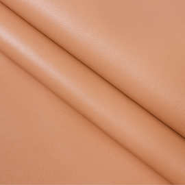 F80551.0厚拉毛布底羊纹半PU皮革手袋钱包小羊人造皮面料现货E18