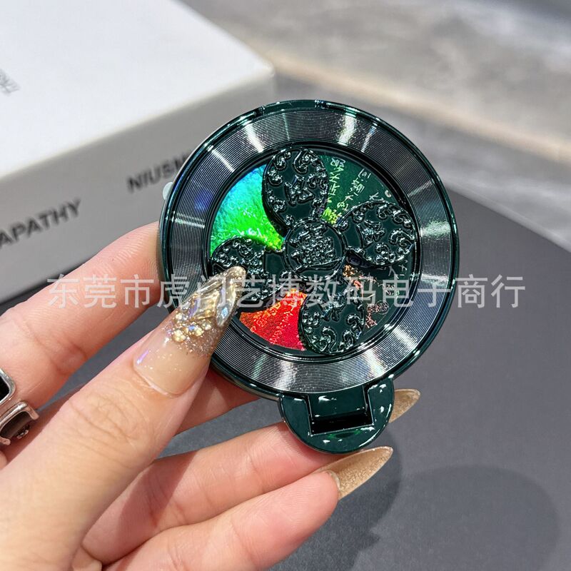风生水起旋转解压背贴神器手机壳支架中间可360度旋转两用支架潮|undefined