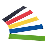 Amazon TPE Йога тяговое кольцо фитнес тело эластичная лента приседания подтяжка бедер кольцо эластичное кольцо комплект из пяти предметов
