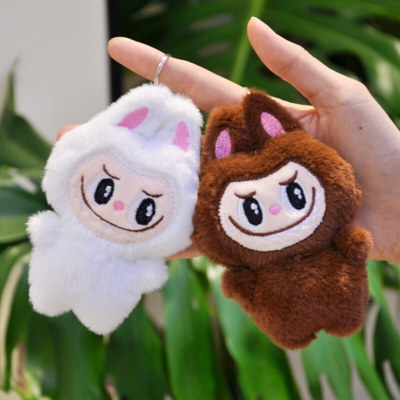 新しいぬいぐるみのかわいい布のぬいぐるみの泡のマトのぬいぐるみのペンダントの少女のかばんの装飾の漫画のキーホルダー|undefined