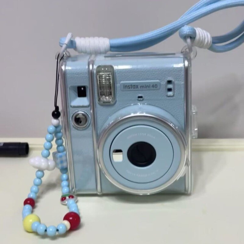 Mini40 Transparent Crystal Stand Protection Instax Shell Camera Shell Accessories