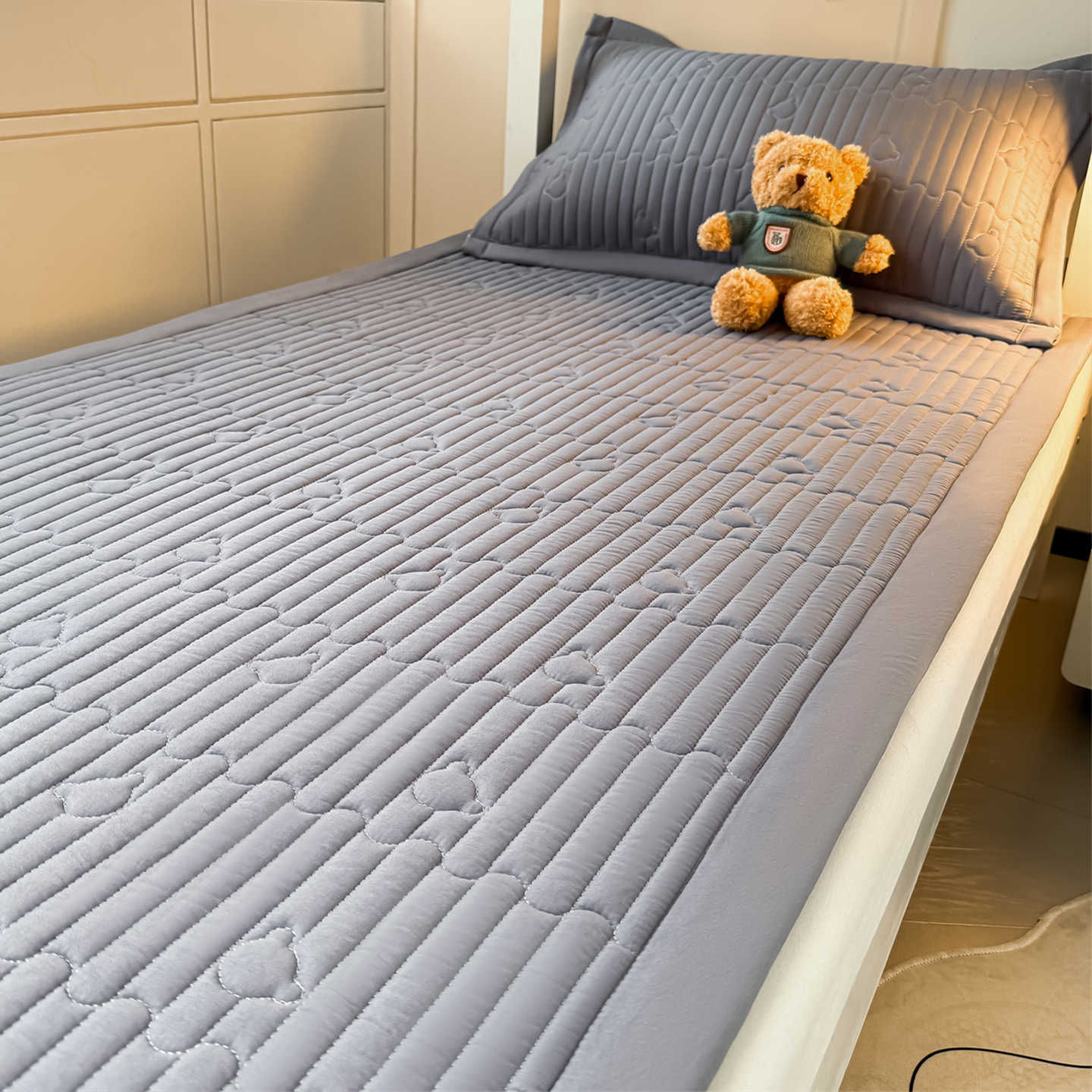 케어베어-딥 스페이스 그레이 [A등급 산모 및 유아용, 피부 친화적, 통기성]