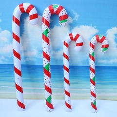 クロスボーダー現物クリスマスインフレータブル松葉杖クリスマスインフレータブル玩具装飾雰囲気子供インフレータブル松葉杖ギフト遊ぶ