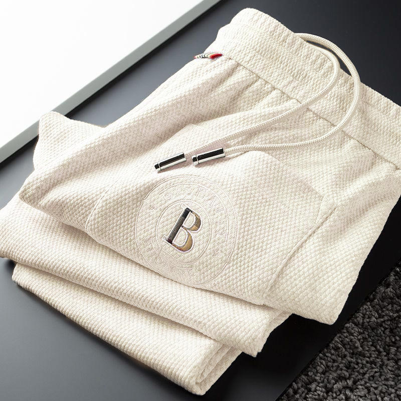 Herren Sweatpants Slim Fit Bestickt Für Sport Und Freizeit_voghion.com