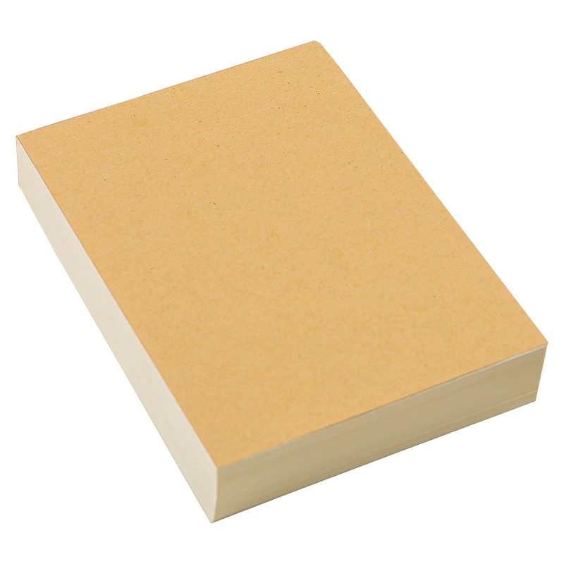 Draft notebook A6, extra-thick tear-off pad, blank pages, 252 sheets