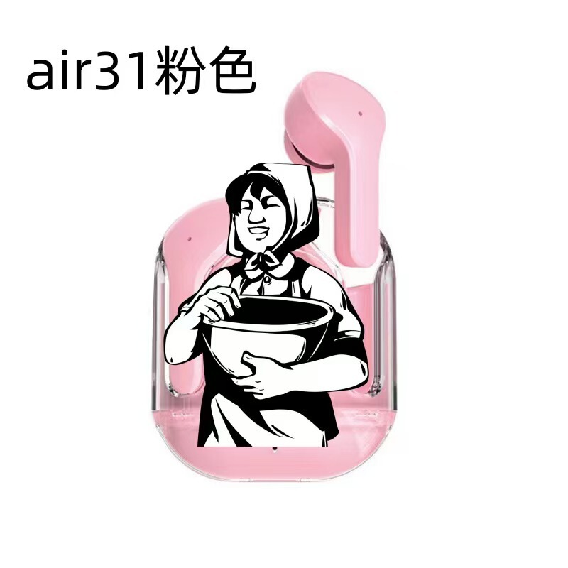 透明世代デジタルディスプレイ TWS ワイヤレス Bluetooth ヘッドセット air31 ヘッドセット HK3 インイヤーゲームスポーツヘッドセット|undefined