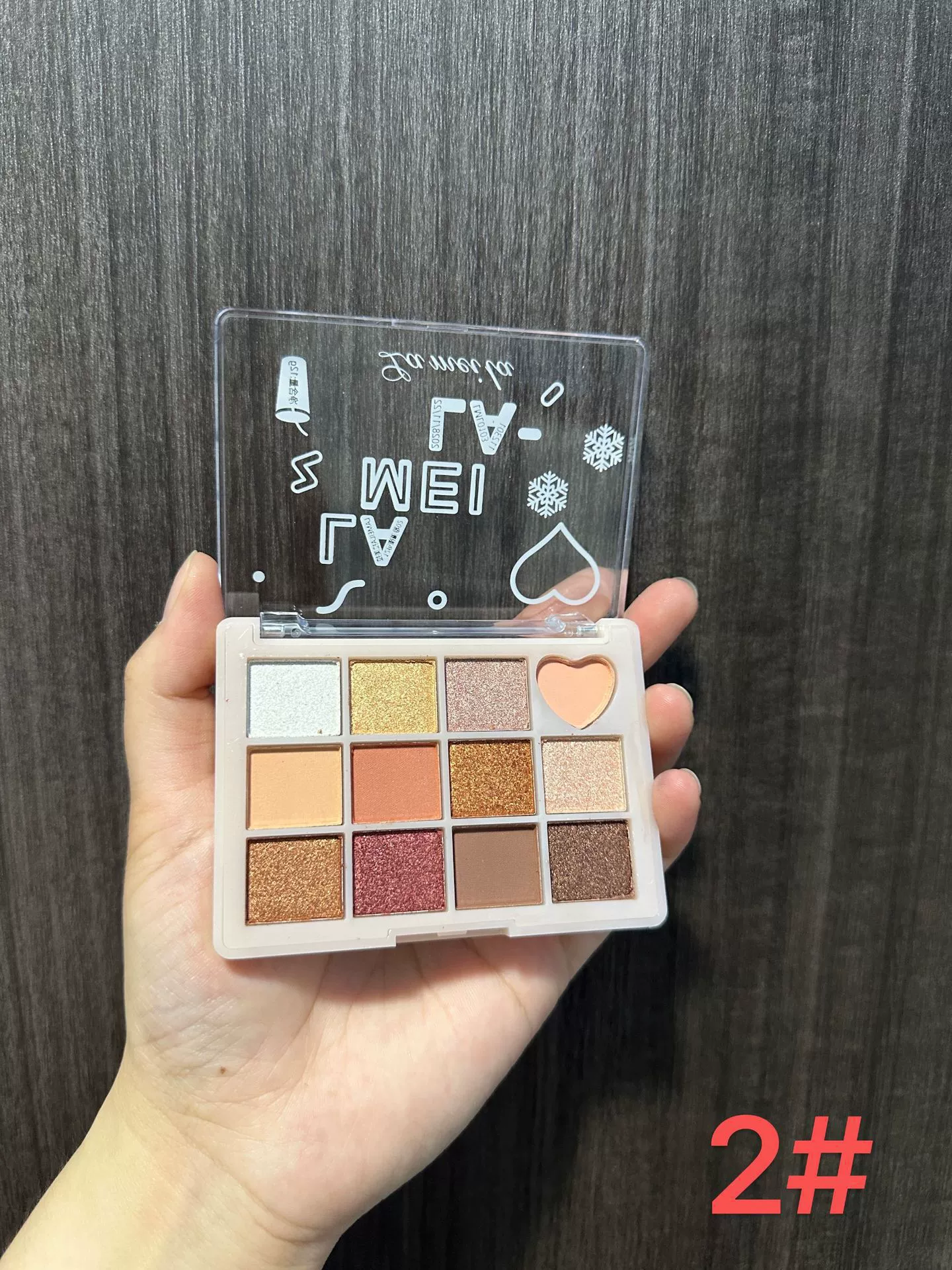 Палетка теней для век Lameila Lamela двенадцать оттенков перламутровых матовыхEarth color тени для век Юго-Восточная Азия внешнеторговая.Cross-border 5265