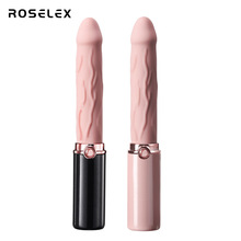 ROSELEX勞樂斯典雅陽具仿真女用兩性用品自慰器調情按摩口紅av棒