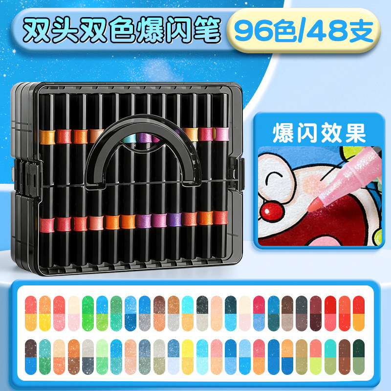 96 colores / 48 * 1 caja