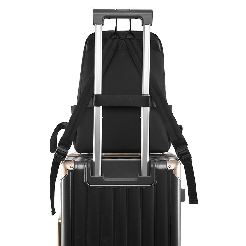 2023 nueva mochila de tela Oxford para mujer casual moda rombo remache mochila ligera mochila de viaje urbano