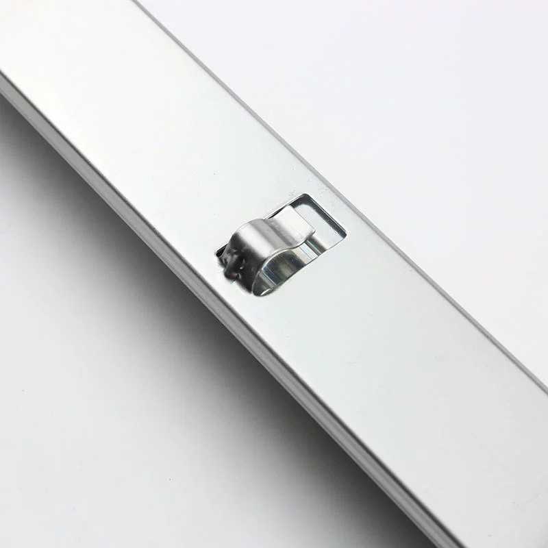 Cabinet pull-basket slide rail side-mounted adjustable three-section pull-basket slide rail 45 wide three-fold damping pull-basket track guide