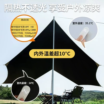 Avtomobil yan çətirləri, Tent Camping Vinyl Rainproof