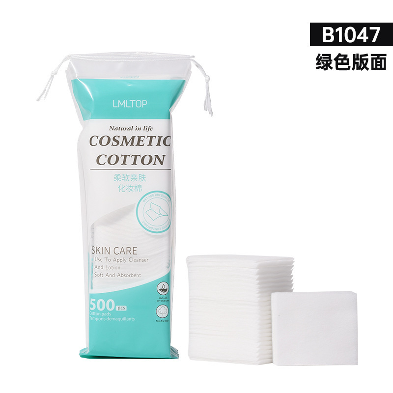 LMLTOP Algodón ligero y que ahorra agua 150 piezas Compresa húmeda pequeña y portátil, desmaquillante de algodón, parche de armadura en caja B1054