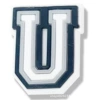 Black and white letter U
