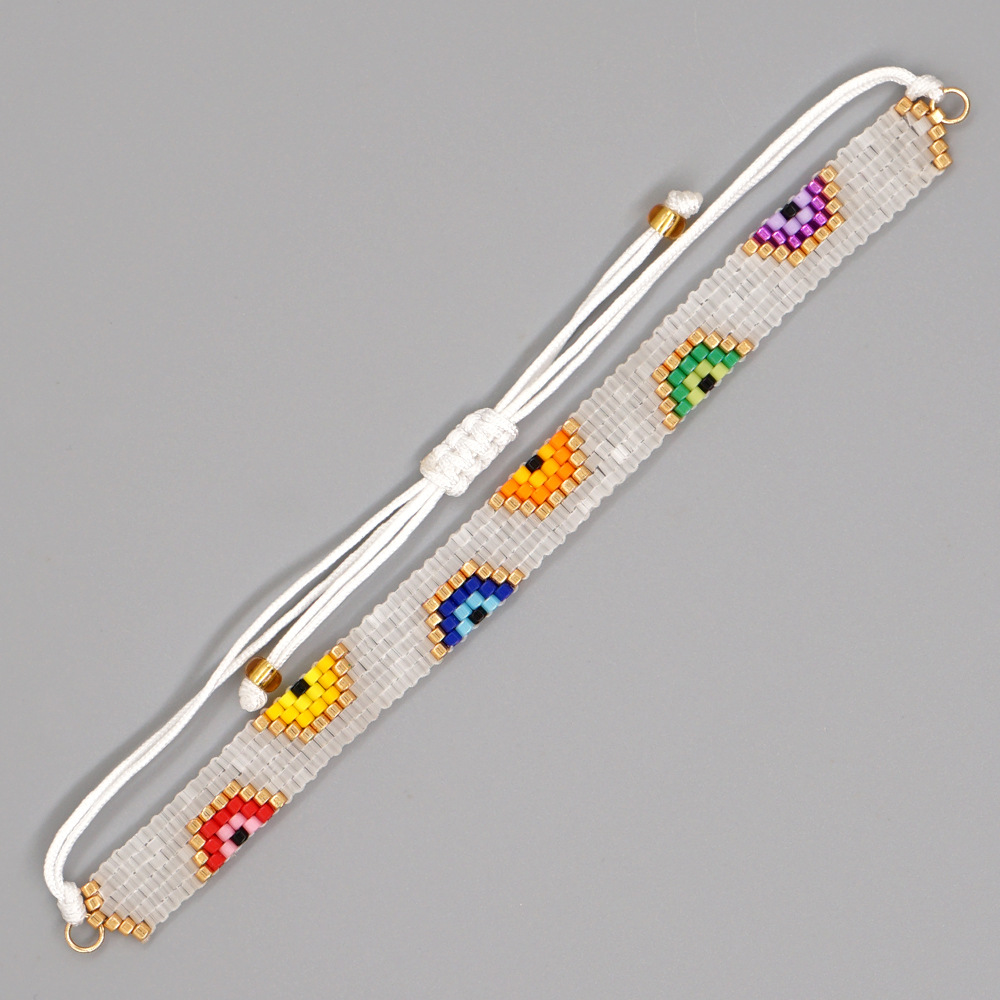 Bohemian Geometric Glass Bracelets
