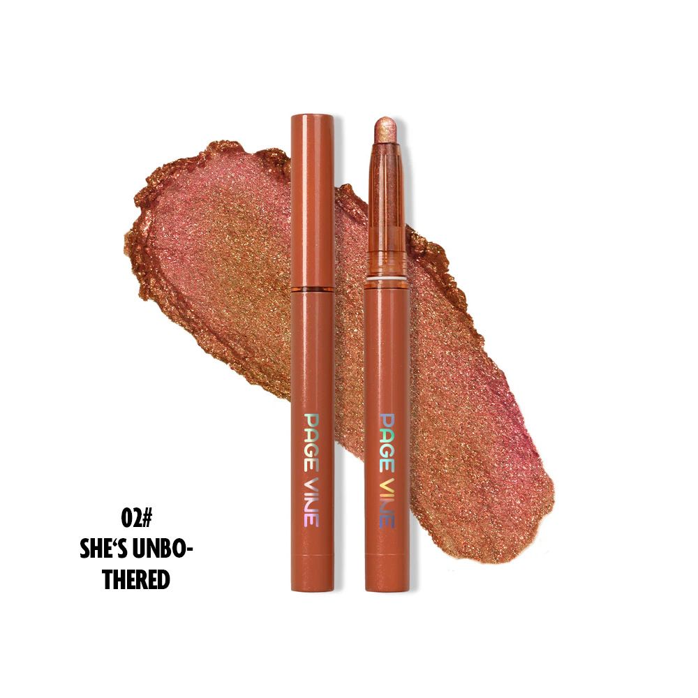 Maquillaje PAGE VINE, Iluminador en Barra, Sombra de Ojos en Barra Amazon TK Aegyo-sal, Sombra de Ojos en Lápiz de 12 Colores, Sombra de Ojos de Gran Marca