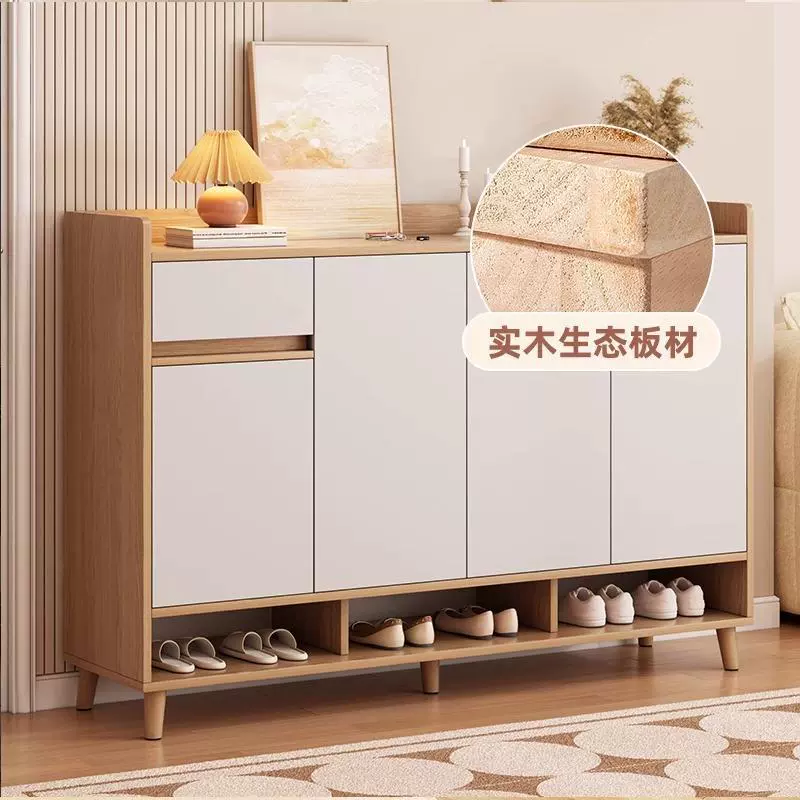 实木芯鞋柜家用门口室内入户玄关收纳柜新款2025爆款储物走廊鞋架