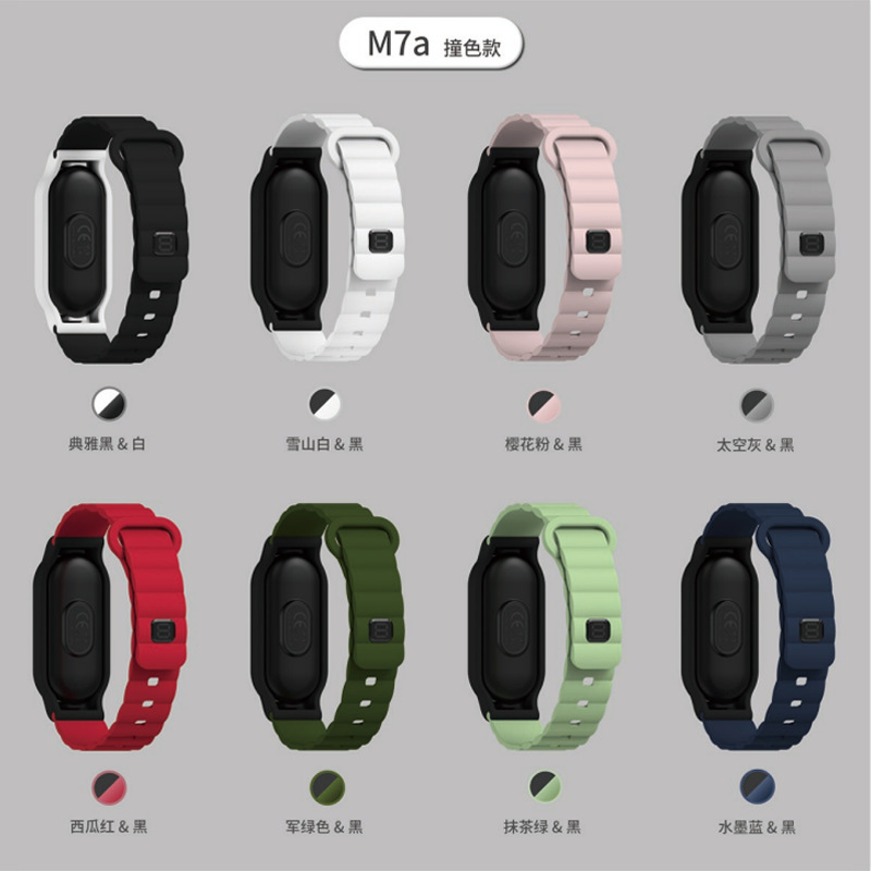 Venta directa de fábrica M 7 M7a contraste color LED reloj electrónico pulsera para niños vida impermeable reloj electrónico en stock al por mayor