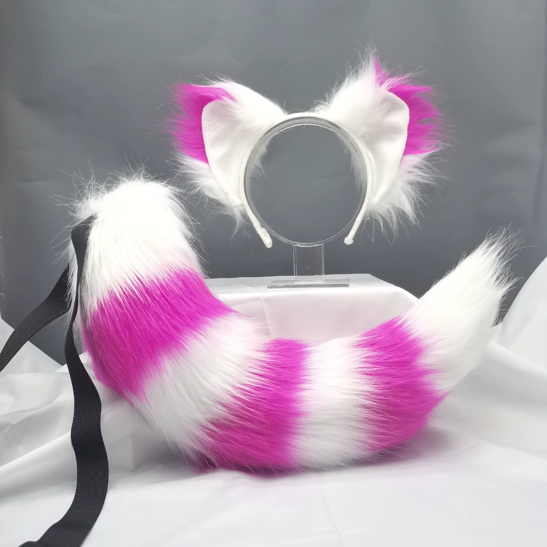 Realistic plush headband, hair accessory, props, wholesale