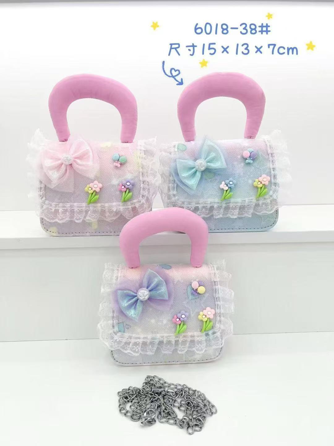 Bolso de niñas regalo de Año Nuevo bolso de hombro para niños 2025, nuevo estilo princesa bolso de mano extranjero gradiente versátil bolso de mochila